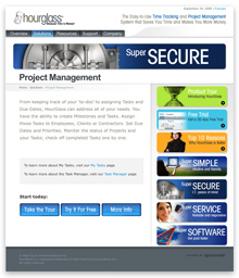 Project Management Page