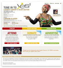2008 Tune In To YES Website